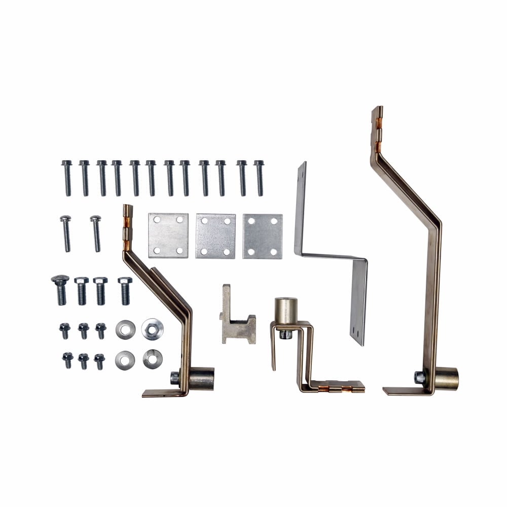 Eaton, panelboard connector kit, copper connectors, mounting brackets, covers, hardware and instructions