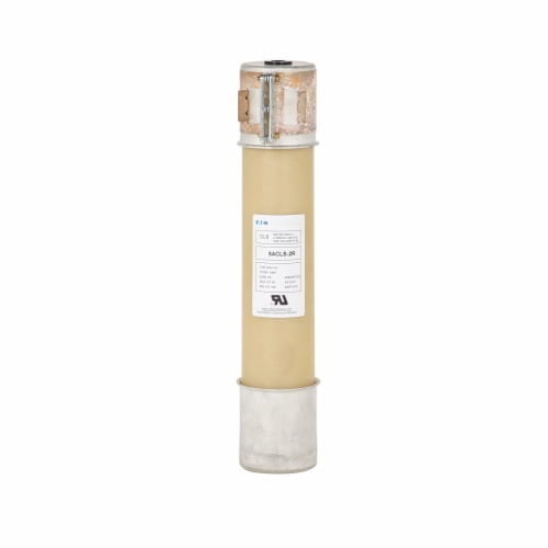 Eaton Bussmann series 5ACLS fuse, Single barrel, 6R designation, 4.8 kV, 170A, 50 kAIC, Motor start, ACLS, Class R, Ampgard, Single barrel