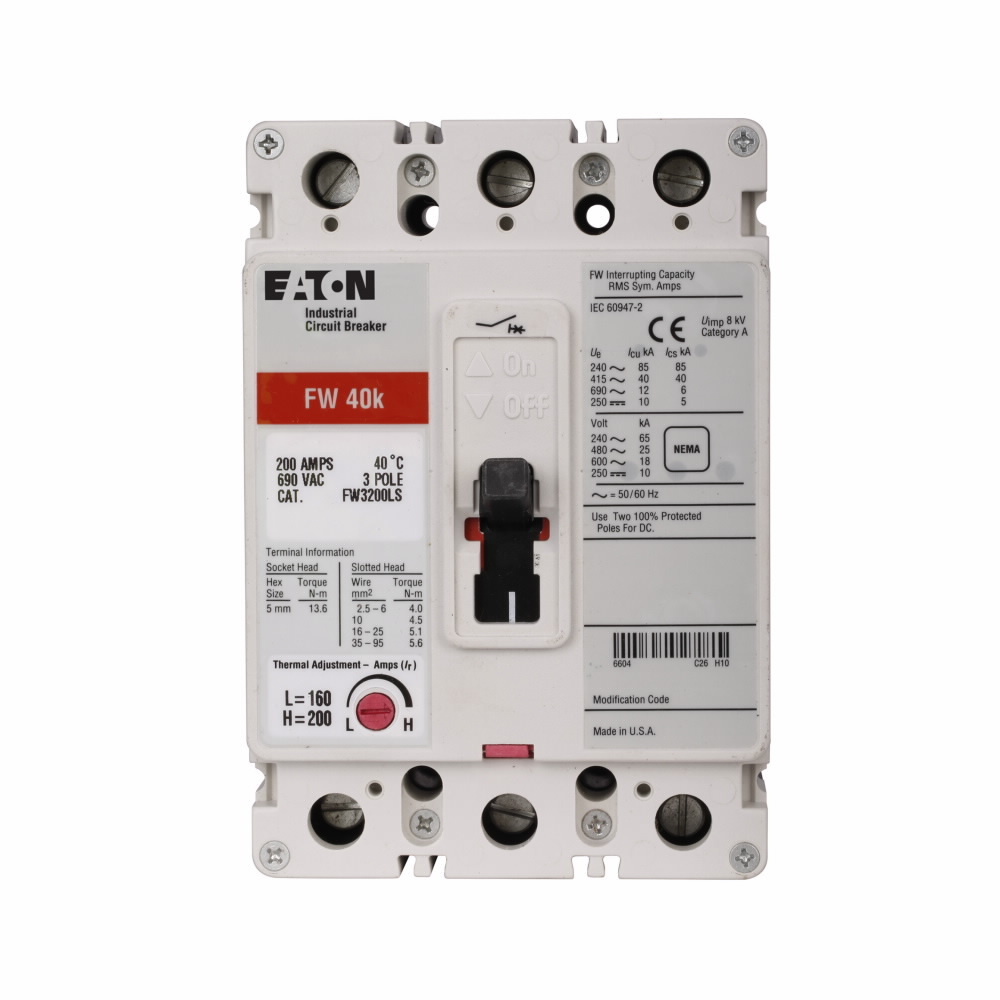 3P FW 125-160A ADJ THERMAL/FIX MAG 35KA