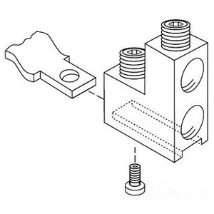 Eaton molded case circuit breaker accessory line and load terminal