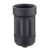 Boot for Straight / Locking Connector, 20 Amp and 30 Amp, 4, 5-Wire, Weather Resistant - Black