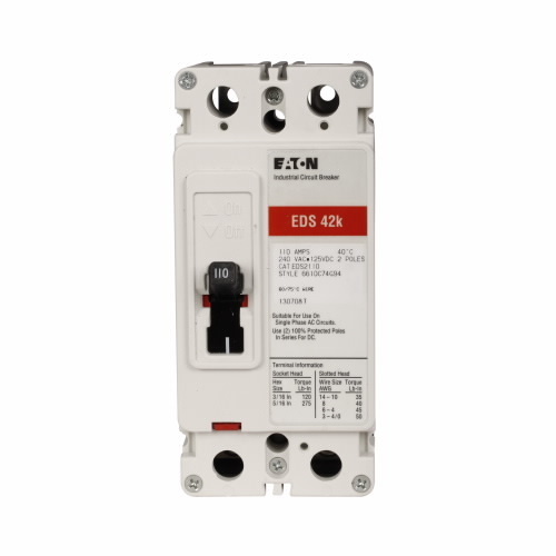EDS 42kA @ 240 V, 2P 200 Amps, Load TERM