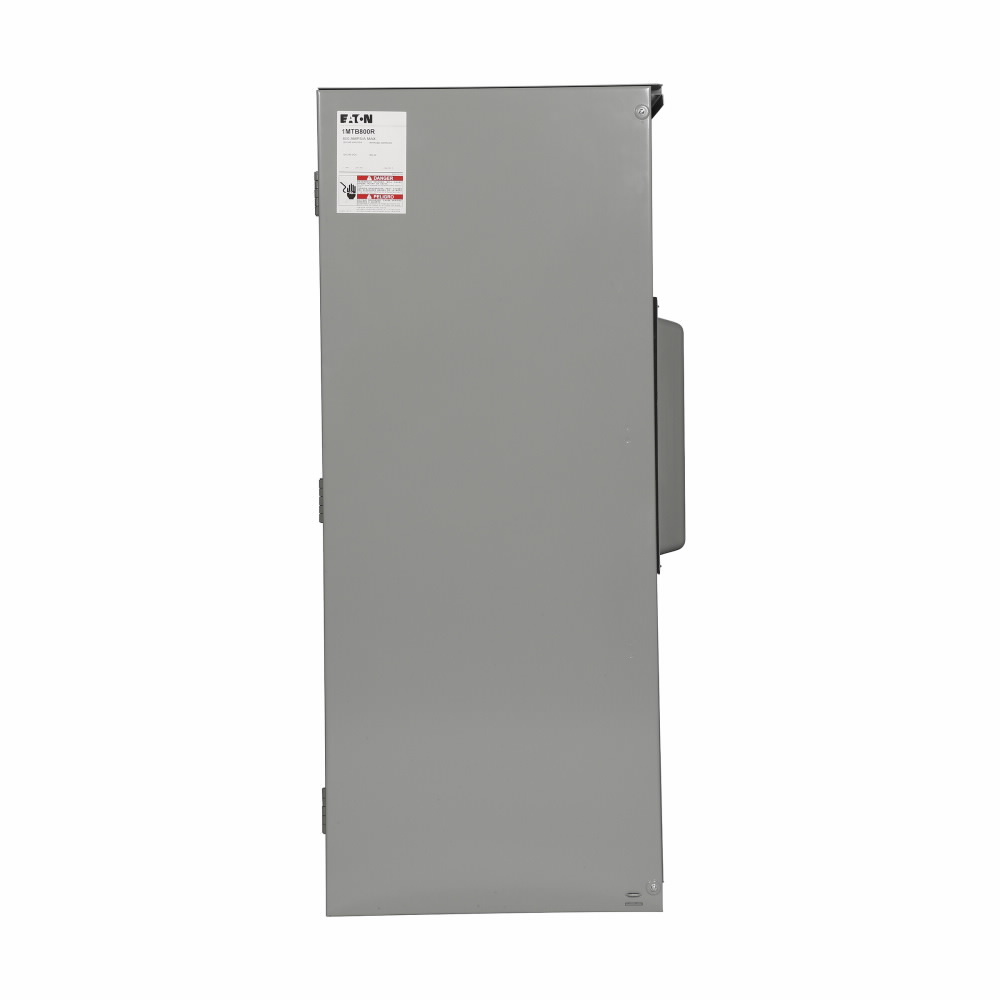 Eaton main terminal box, Utility pull box, 400A, Aluminum, NEMA 3R, Underground, Three-wire, Single-phase, (1) #1/0-750 kcmil, (2) #1/0-300 kcmil, 120/240V