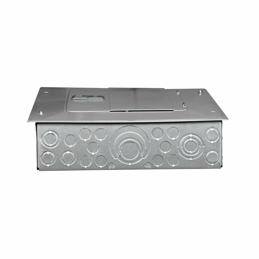 Eaton Eaton BR main lug loadcenter,Ground bar,includes BREQS125 hold-down screw, 125 A,C2,Aluminum, NEMA 1,Metallic,10 kAIC,Combination,NEMA 1,24 Circuits,Twenty-four pole,24 Spaces,Three-wire,Single-phase,120/240V,#6-2/0 AWG Cu/Al
