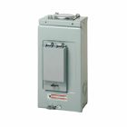 Eaton BR main lug loadcenter,Current design,Main lug,70 A,5R,Aluminum,Cover included,NEMA 3R,Metallic,10 kAIC,BR,48 Circuits,Four-pole,24 Spaces,Three-wire,Single-phase,Type BR 1-inch breakers,120/240 V,#8-2 AWG Cu/Al