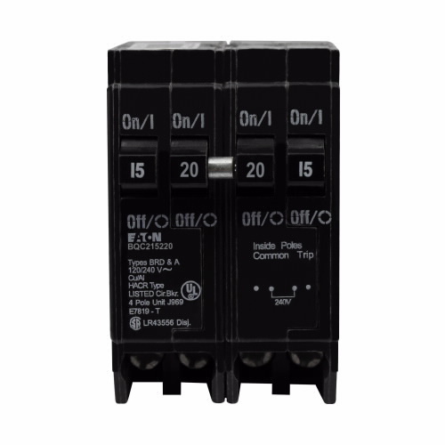 Eaton BR thermal magnetic circuit breaker