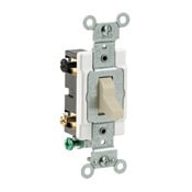 CS415-2I 4-Way Grounding AC Quiet Toggle Switch, 120/277 V AC, 15 A, 1/2, 2 hp Power Rating