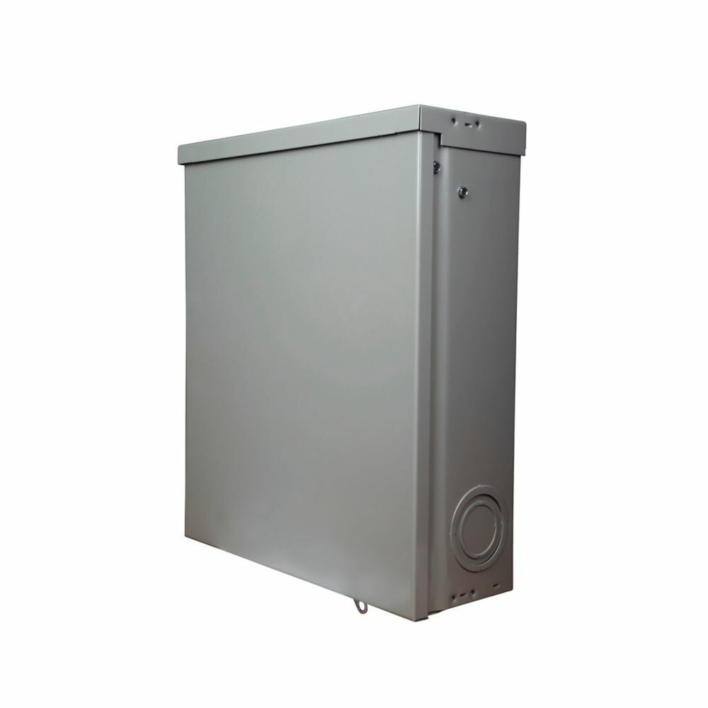 Eaton CH main lug loadcenter,Cover included,Main lug only,125 A,B,Copper,NEMA 3R,Metallic,Overhead,CH,12 Circuits,12 Spaces,Four-wire,Three-phase,#1-4/0 AWG