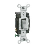 CSB4-15I 4-Way Grounding AC Quiet Toggle Switch, 120/277 V AC, 15 A, 1/2, 2 hp Power Rating