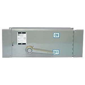 Fusible panelboard switch, FDPW, Unit 1: 30A, Unit 2: 30A, Three-pole, 600 Vac, 200 kAIC, #14-1/0, Class R fuses, 7.5 hp at 240 Vac, 15 hp at 480 Vac, 20 hp at 600 Vac, Twin, horizontal, Branch