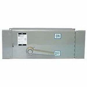 Fusible panelboard switch, FDPW, Unit 1: 60A, Unit 2: 60A, Three-pole, 600 Vac, 200 kAIC, #14-1/0, Class R fuses, 15 hp at 240 Vac, 30 hp at 480 Vac, 50 hp at 600 Vac, Twin, horizontal, Branch