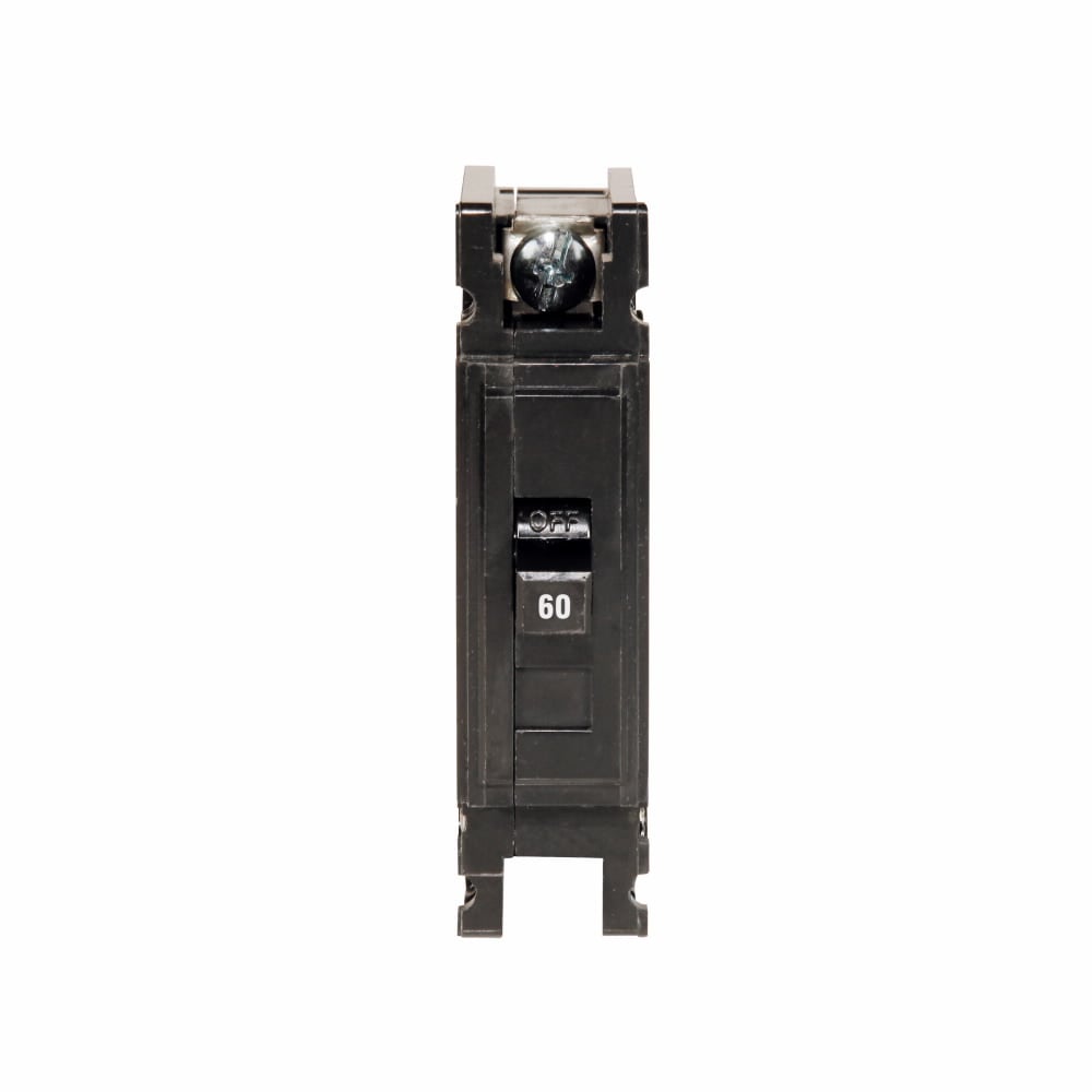 Eaton Quicklag Type QC Industrial Thermal-Magnetic Circuit Breaker,Industrial circuit breaker,60 A,10 kAIC,Single-pole,120/240 V,Thermal-magnetic,Cable-in/cable-out,QC,Non-interchangeable