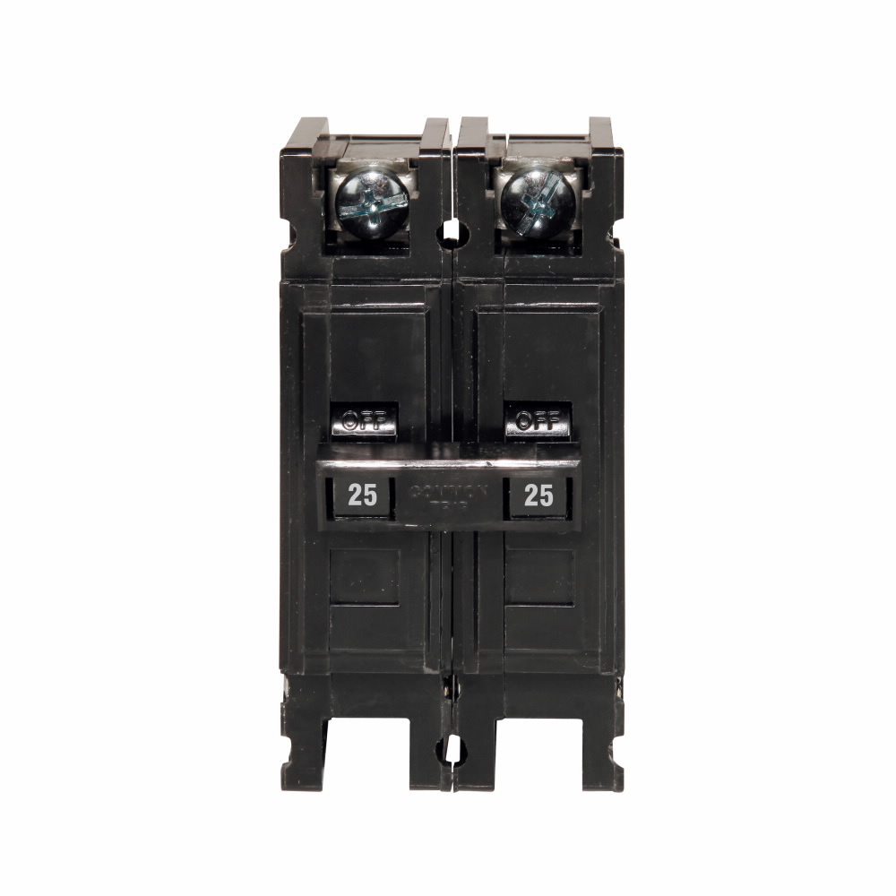 QC2025 Miniature Circuit Breaker, 25 Amp, 2 Pole, 120/240V