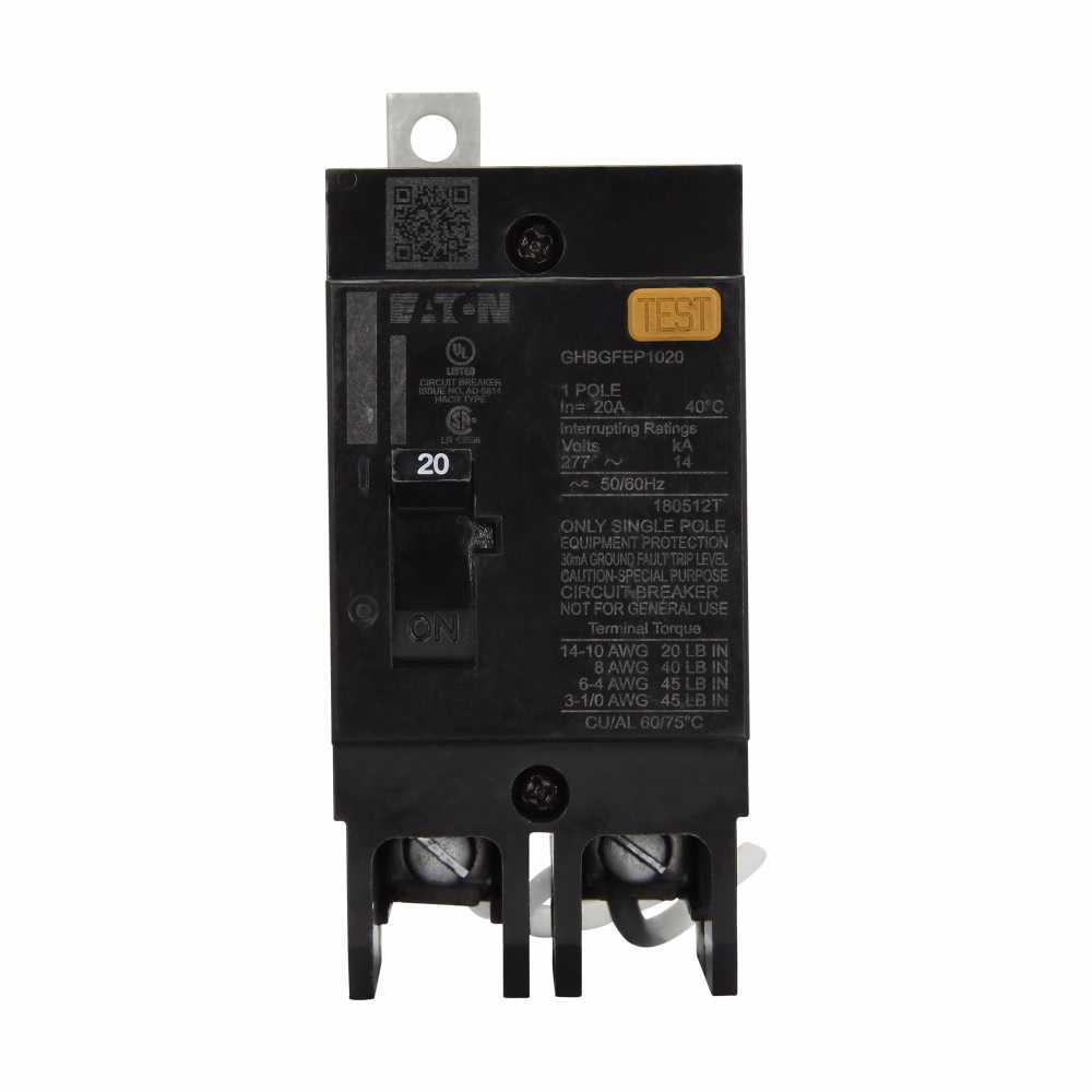 Molded case circuit brkr 50A,Single-pole