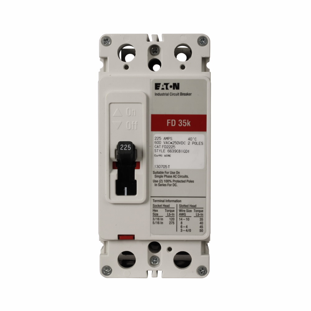 TYPE FD BREAKER 2P, 45AMPS, 40C