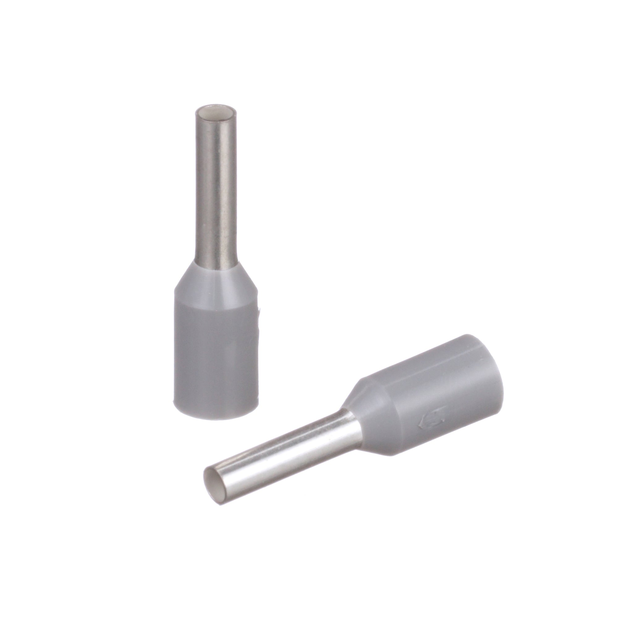 Ferrule,Insul,18AWG,6mmPIN,GRY,PK500