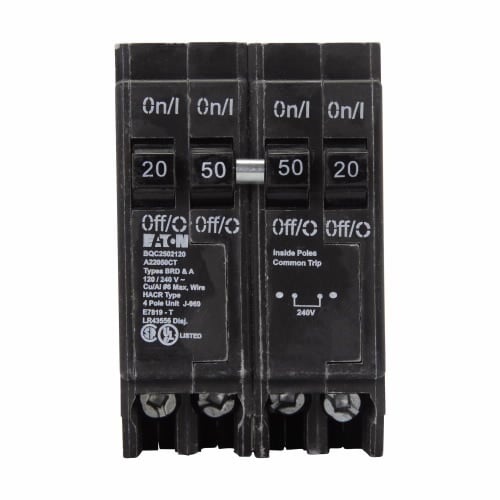 Eaton BR thermal magnetic circuit breaker