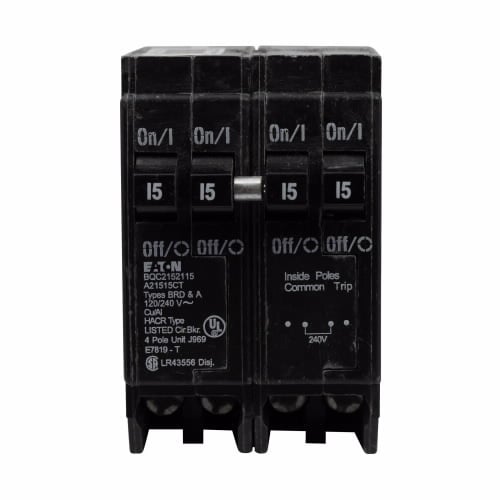 Eaton BR thermal magnetic circuit breaker