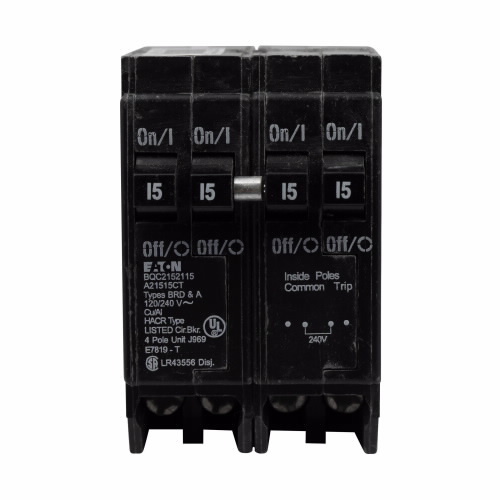 Eaton BR thermal magnetic circuit breaker