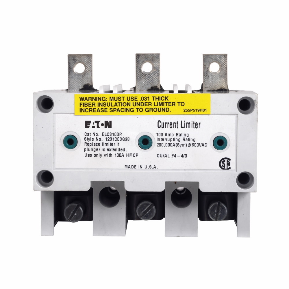 Eaton molded case circuit breaker accessory current limiter