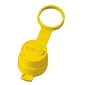 Cap For All 30A Wetguard Locking Plugs, IP66, Yellow
