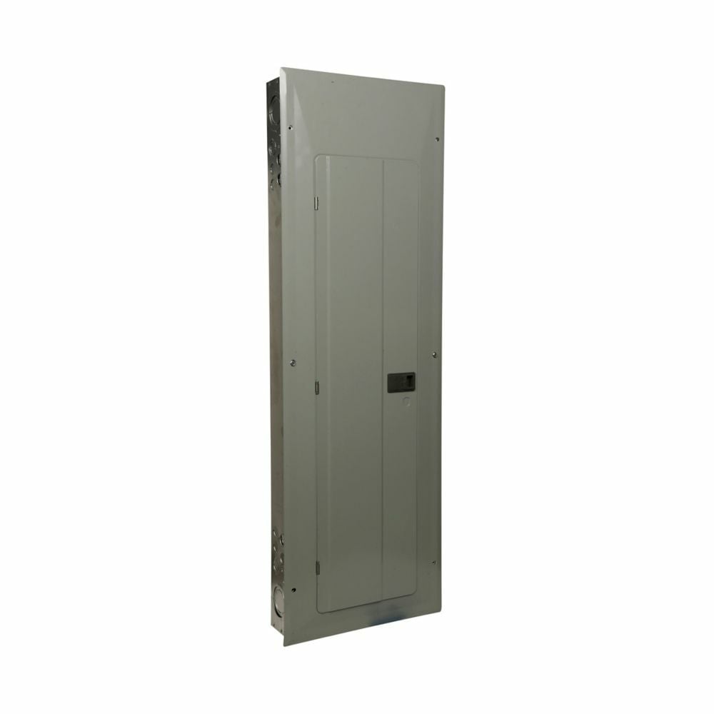 Eaton BR main breaker loadcenter,No feed-thru lugs,Main circuit breaker,200 A,L2r,Copper,Cover included,NEMA 3R,Metallic,10 kAIC,BWH,42 Circuits,42 Spaces,Four-wire,Three-phase,#1/0 AWG-250 kcmil Cu/Al,NEMA 3R,208 Y/120, 240 V