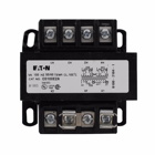 Eaton type MTE, industrial control transformer, pv: 240v x 480v, cu magnet wire, taps: none, sv: 24v, 55?c, 75 va