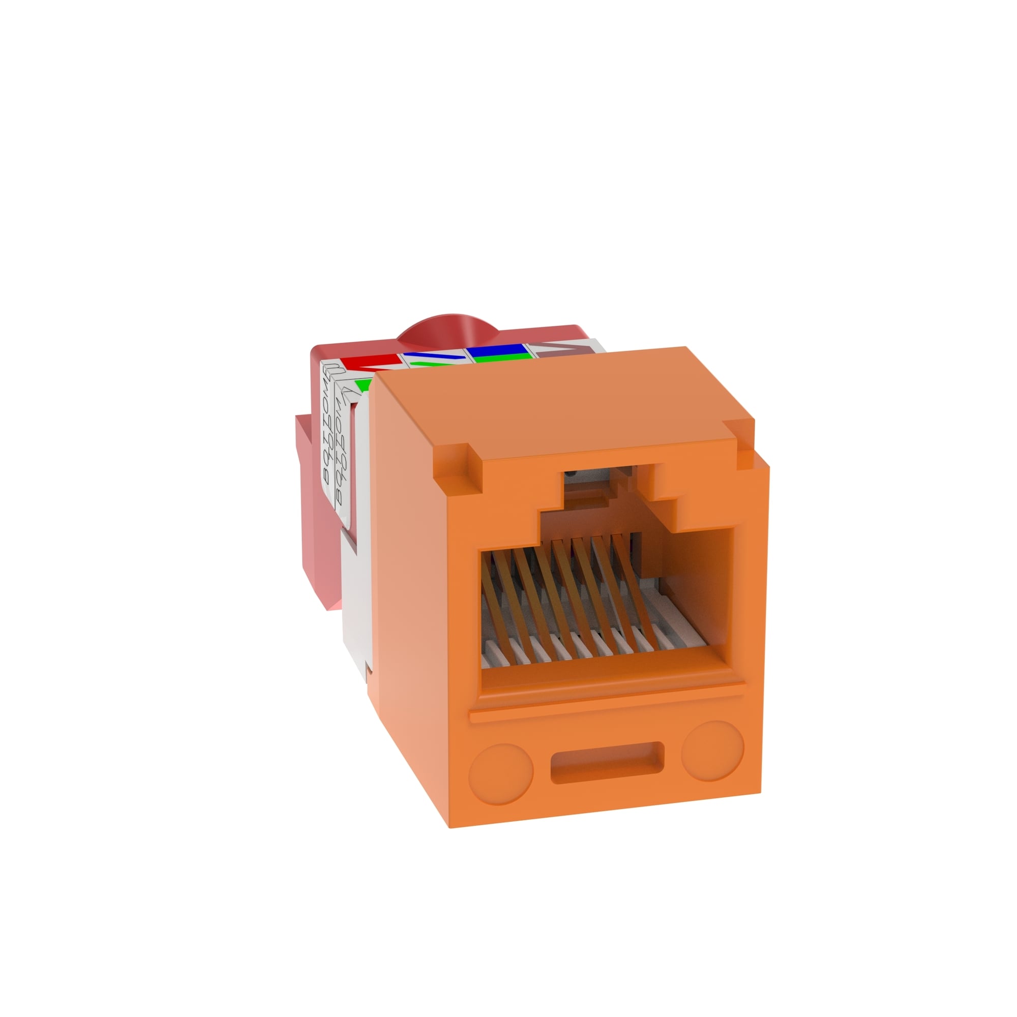 Mini-Com Module, Cat 5e, UTP, 8 pos 8 wi