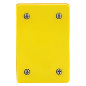 Wetguard Receptacle Blank Plate and Gasket