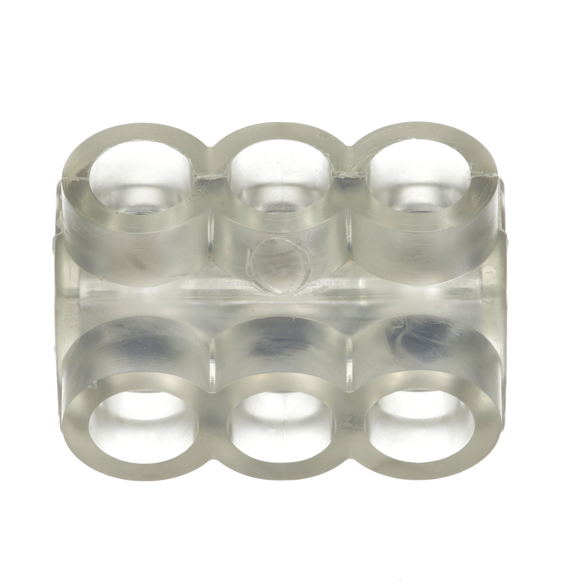 Multi-Tap Connector, Double-Sided, Clear