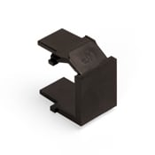 Leviton, QuickPort A/V Connector, Application For High-End Video, Home Theater, CCTV And LAN Size 0.650 IN Height X 0.600 IN Width X 0.900 IN Depth Material Plastic Color Brown Country Of Origin Mexico
