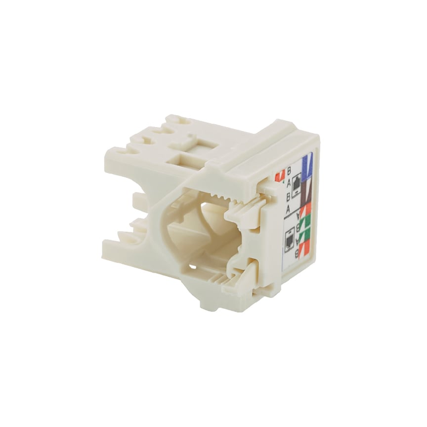 TX6 PLUS Right Angle Wire Cap, Off White