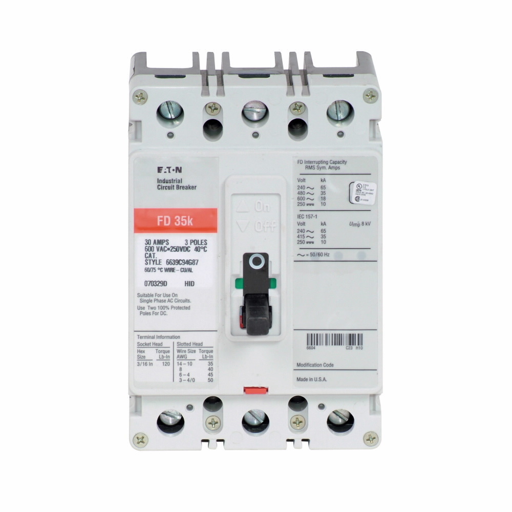 TYPE FD BREAKER 3P 25A