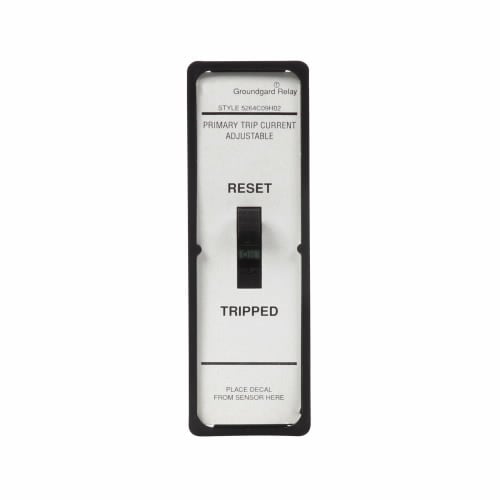 GR/GRT Series Ground Fault Relay, 3.5-65A rated operational current, Instantaneous to 36 cycle time delay