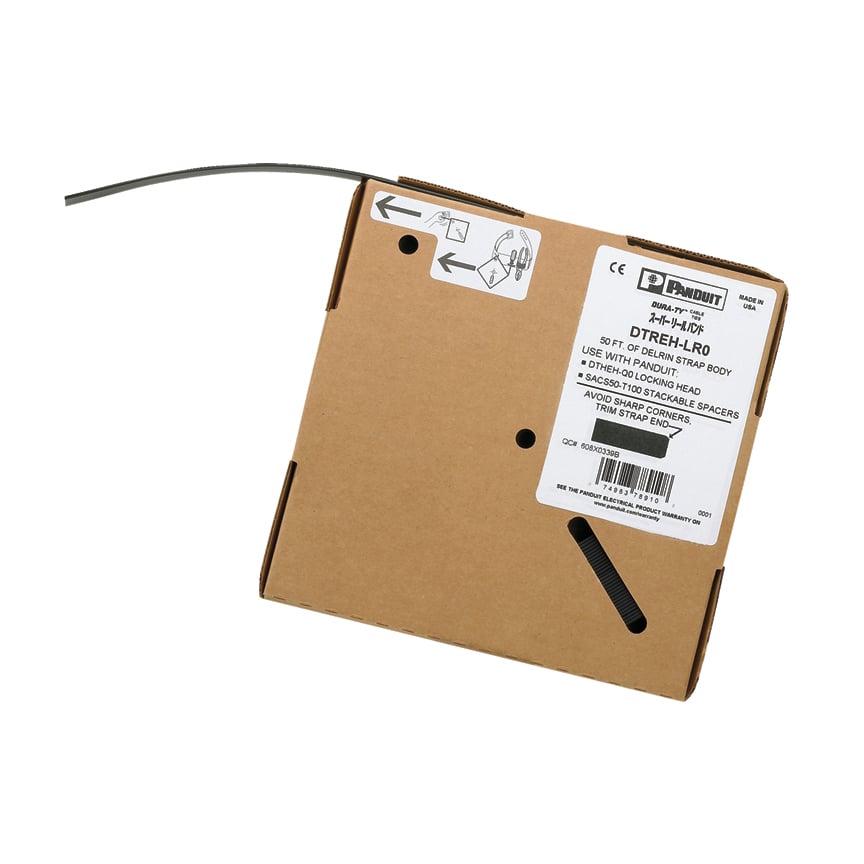 Cable Tie Strapping, Acetal, 50FTL (15.2m