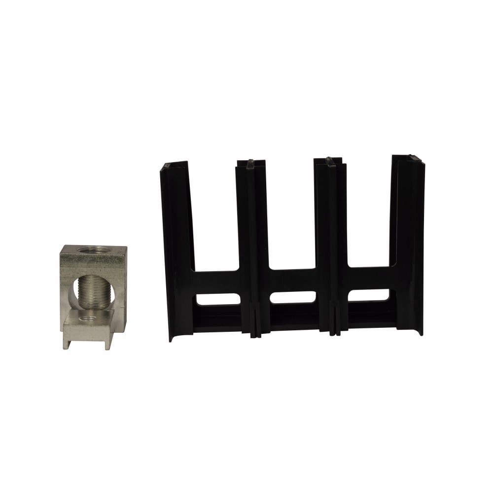 Eaton molded case circuit breaker accessory terminal, Terminal, 400 A, Three-pole, (2) #2/0 AWG-250 kcmil or (1) 2/0-500 kcmil Cu/Al, Frame J-K, Series C, Pressure type line and load