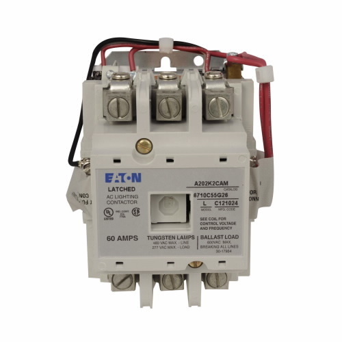 LTG CONT OPN 60A 3P 120V MECH HLD