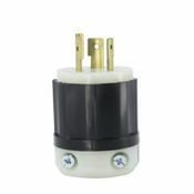 L24-20P PLUG BLACK-WHITE