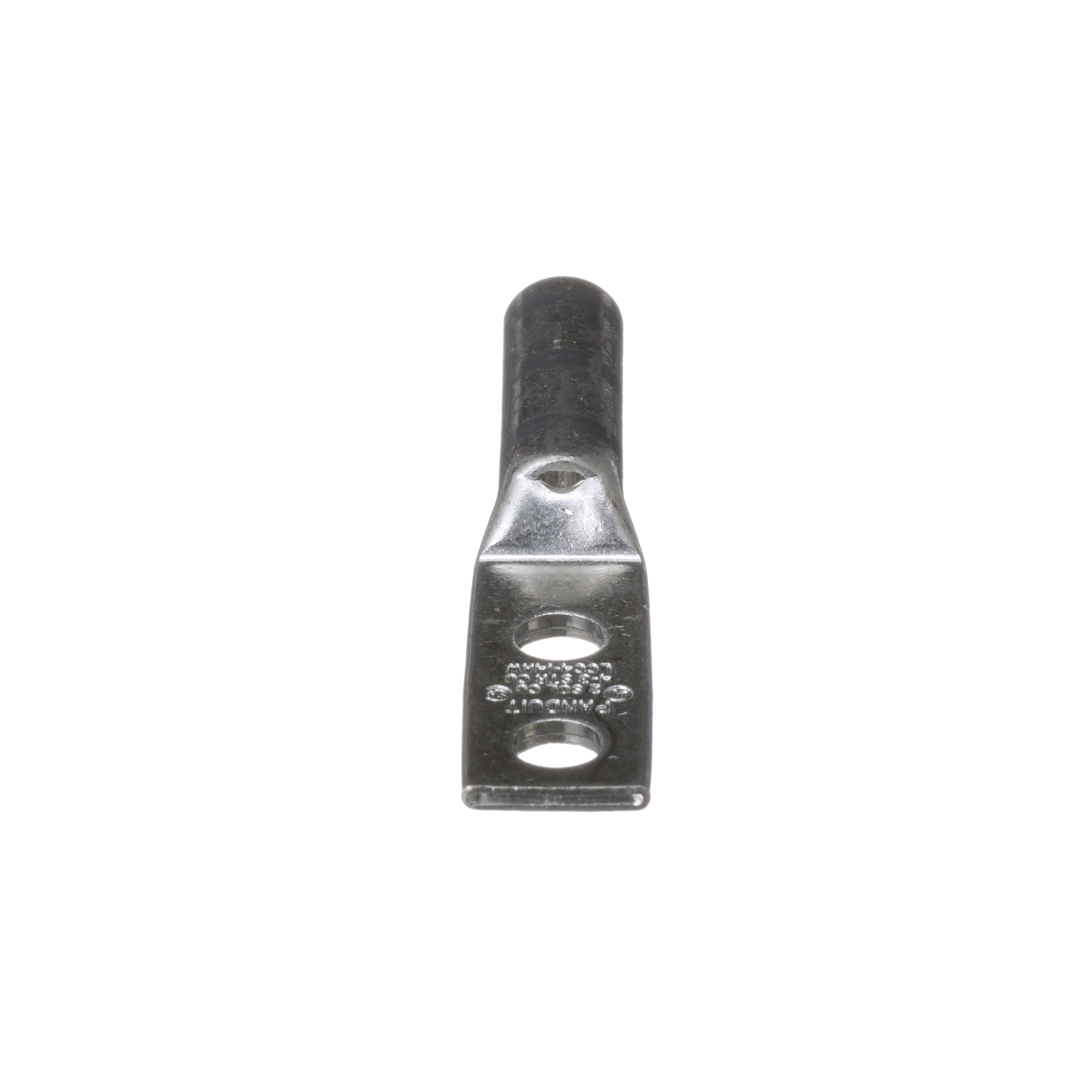 Copper Compression Lug, 2 Hole, #4 - #3 