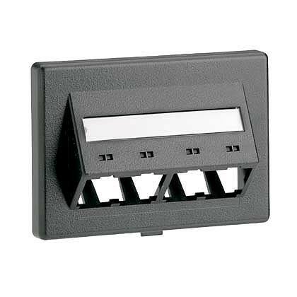 Furniture Faceplate, 4 Port, Herman Mill