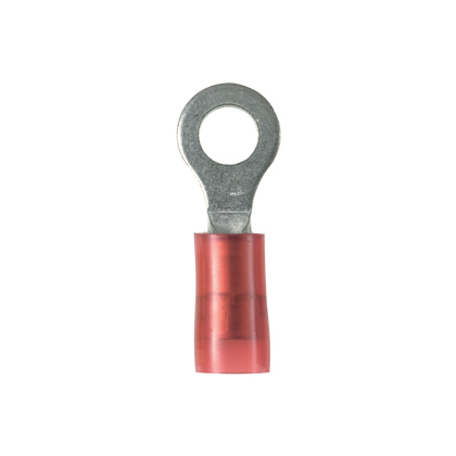 Ring Terminal, nylon insulated, 22 - 18 