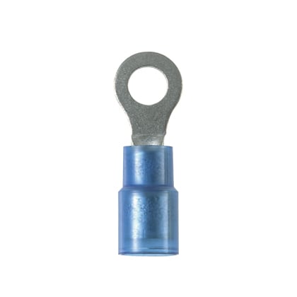 Ring Terminal, expanded nylon insulation