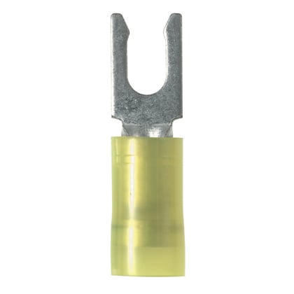 Locking Fork Terminal, nylon insulated, 