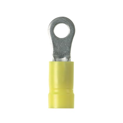 Ring Terminal, heavy duty, vinyl insulat