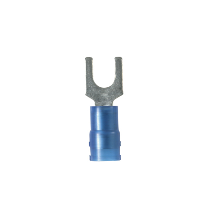 Fork Terminal, nylon insulated, 18 - 14 