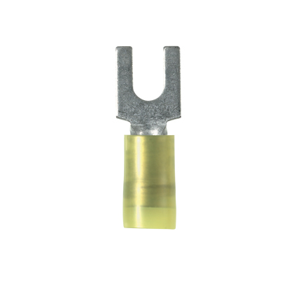 Fork Terminal, nylon insulated, 12 - 10 