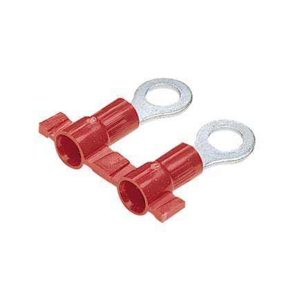 Ring Terminal, vinyl insulated, 22 - 18 