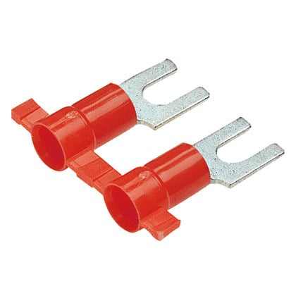 Fork Terminal, narrow tongue, vinyl insu