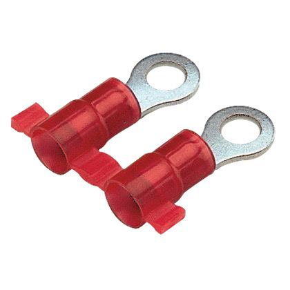 Ring Terminal, nylon insulated, 22 - 18 