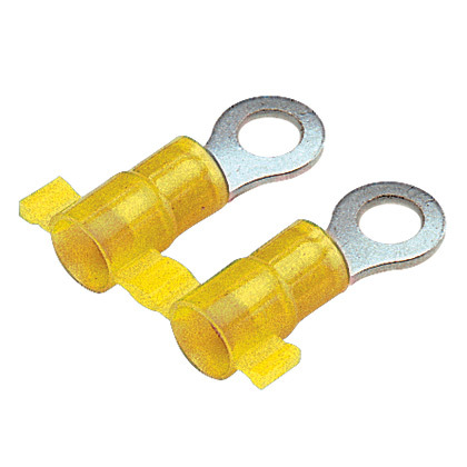 Ring Terminal, nylon insulated, 12 - 10 